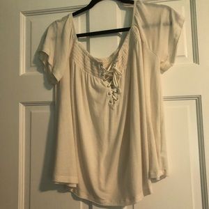 American eagle off the shoulder top
